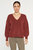 V-Neck Sweater - Husk