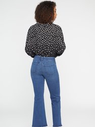 Waist-match™ Relaxed Flared Jeans In Petite - Rendezvous