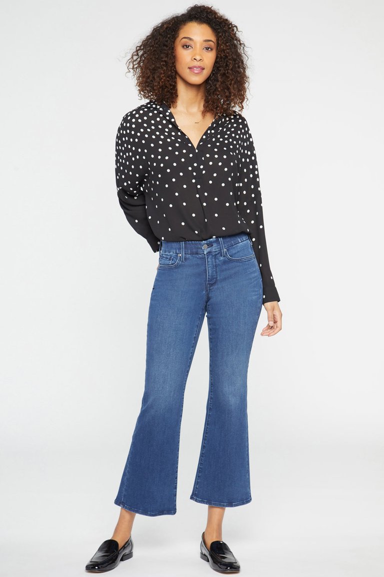 Waist-match™ Relaxed Flared Jeans In Petite - Rendezvous - Rendezvous