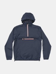 Alex - Quarter Zip Packable Rain Jacket