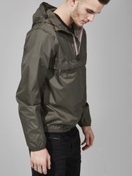 Alex - Torba Quarter Zip Packable Rain Jacket