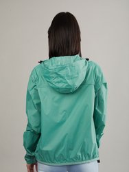 Full Zip Packable Rain Jacket and Windbreaker