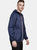 Max - Navy Full Zip Packable Rain Jacket