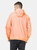 Max orange fluo full zip packable rain jacket