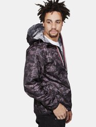 Max Print - Full Zip Packable Rain Jacket