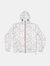 Max Print - White Camo Full Zip Packable Rain Jacket