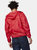 Max - Red Full Zip Packable Rain Jacket