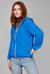 Royal Blue Full Zip Packable Rain Jacket And Windbreaker - Royal Blue