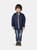 Sam - Kids Full Zip Packable Rain Jacket - Navy