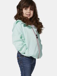 Sam - Kids Full Zip Packable Rain Jacket