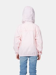 Sam - Kids Full Zip Packable Rain Jacket