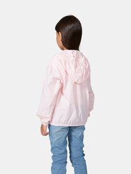 Sam - Kids Full Zip Packable Rain Jacket