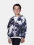 Sam Print - Kids Packable Rain Jacket - Oil Print