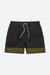 Army Stripe Swim Shorts - Black-Green