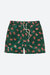 Embroidery Crab Swim Trunk - Green