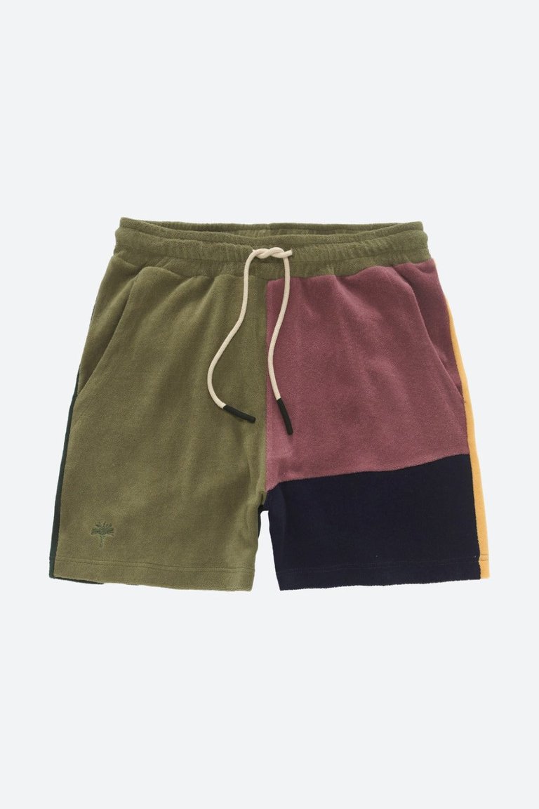 Field Terry Shorts - Multi Color Block
