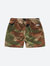 Green Camo Zig Zag Swim Shorts