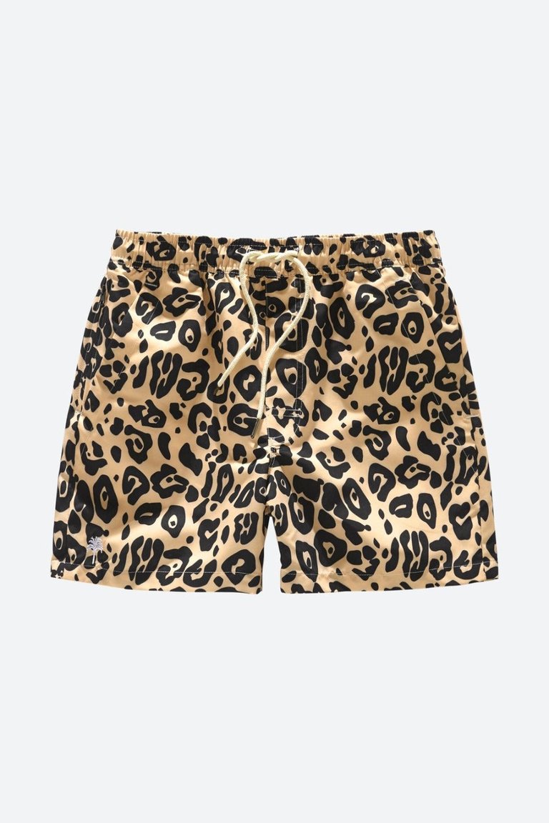 Leo Swim Shorts - Leopard