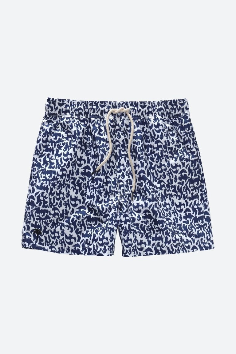 Marrakech Swim Shorts - Blue/White