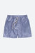 Tiny Blue Swim Short - Blue-White