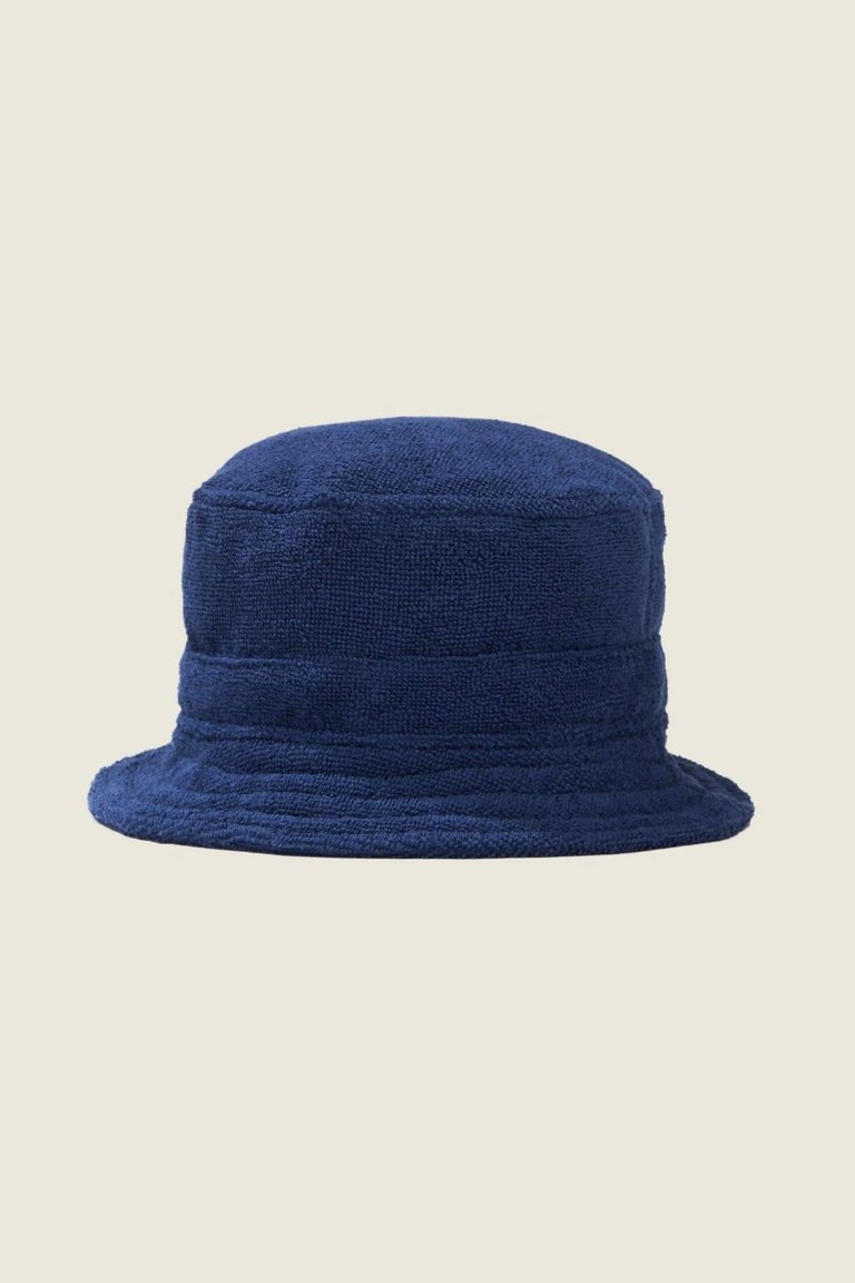 Unisex Bucket Hat In Navy - Navy