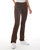 High Rise Boot Leg Corduroy In Dark Brown - Dark Brown