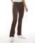 High Rise Boot Leg Corduroy In Dark Brown - Dark Brown