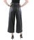 High Rise Clean Wide Vegan Pant In Black