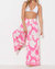 Floral Beach Pant In Pink