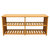 Oceanstar 10-Pair Bamboo Entryway Storage Bench