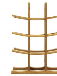 Oceanstar 12-Bottle Natural Bamboo Wine Rack WR1149