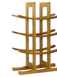 Oceanstar 12-Bottle Natural Bamboo Wine Rack WR1149