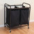 Oceanstar 2-Bag Rolling Laundry Sorter, Bronze DLS1392