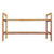 Oceanstar 2-Tier HPL Bamboo Shoe Rack