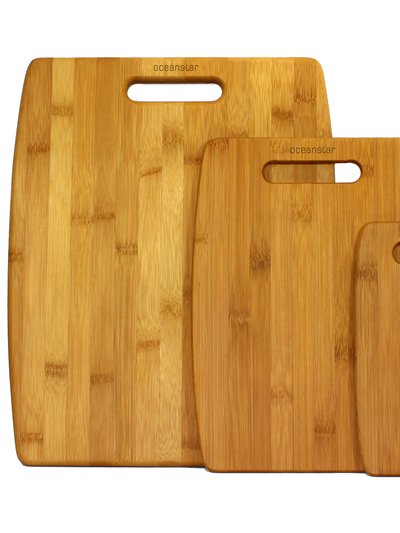 Oceanstar Oceanstar 3-Piece Bamboo Cutting Board Set CB1156 product