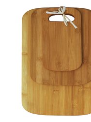 Oceanstar 3-Piece Bamboo Cutting Board Set CB1316