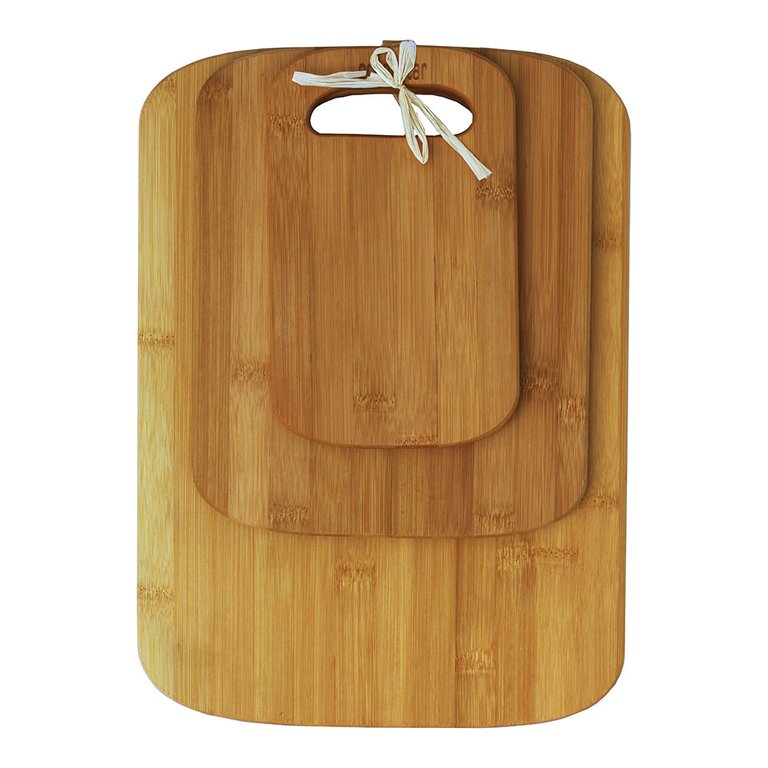 Oceanstar 3-Piece Bamboo Cutting Board Set CB1316