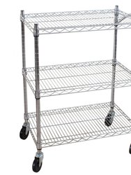 Oceanstar 3 Tier Heavy Duty All-Purpose Utility Cart AUC1460