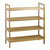 Oceanstar 4-Tier HPL Bamboo Shoe Rack, Natural