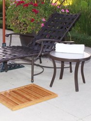 Oceanstar Bamboo Floor and Shower Mat FM1163