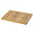 Oceanstar Bamboo Floor and Shower Mat FM1163
