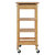 Oceanstar Bamboo Kitchen Trolley BKC1378