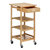 Oceanstar Bamboo Kitchen Trolley BKC1378