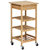 Oceanstar Bamboo Kitchen Trolley BKC1378 - Brown