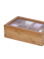 Oceanstar Bamboo Tea Box