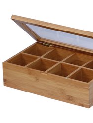 Oceanstar Bamboo Tea Box