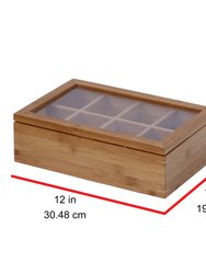 Oceanstar Bamboo Tea Box