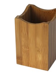 Oceanstar Bamboo Utensil Holder H1347