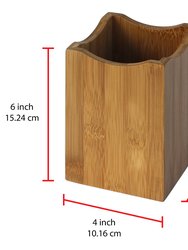 Oceanstar Bamboo Utensil Holder H1347