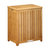 Oceanstar HPL Spa-Style Bamboo Laundry Hamper BRH1248